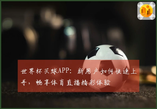 世界杯买球APP：新用户如何快速上手，畅享体育直播精彩体验
